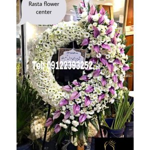 تاج گل ترحیم درباری کد 242
